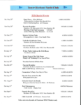 2024 THYC Calendar of Events